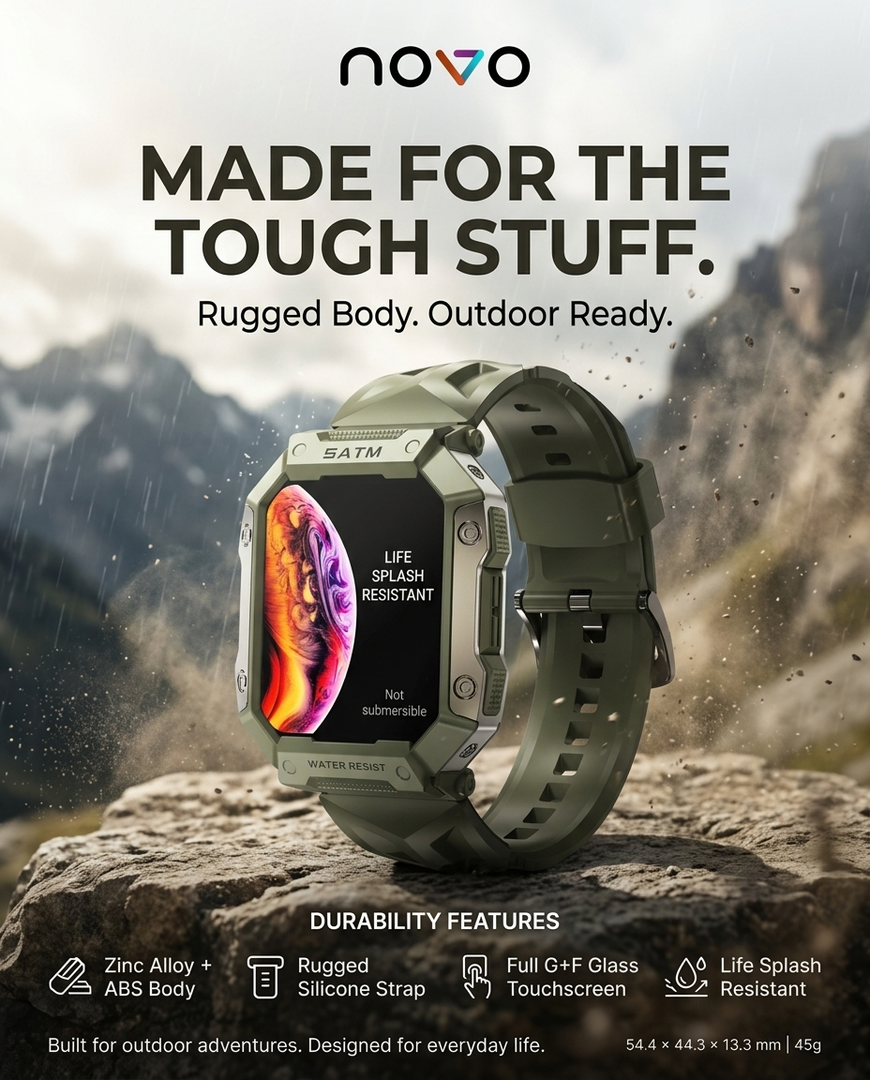 novo TitanTough Smartwatch