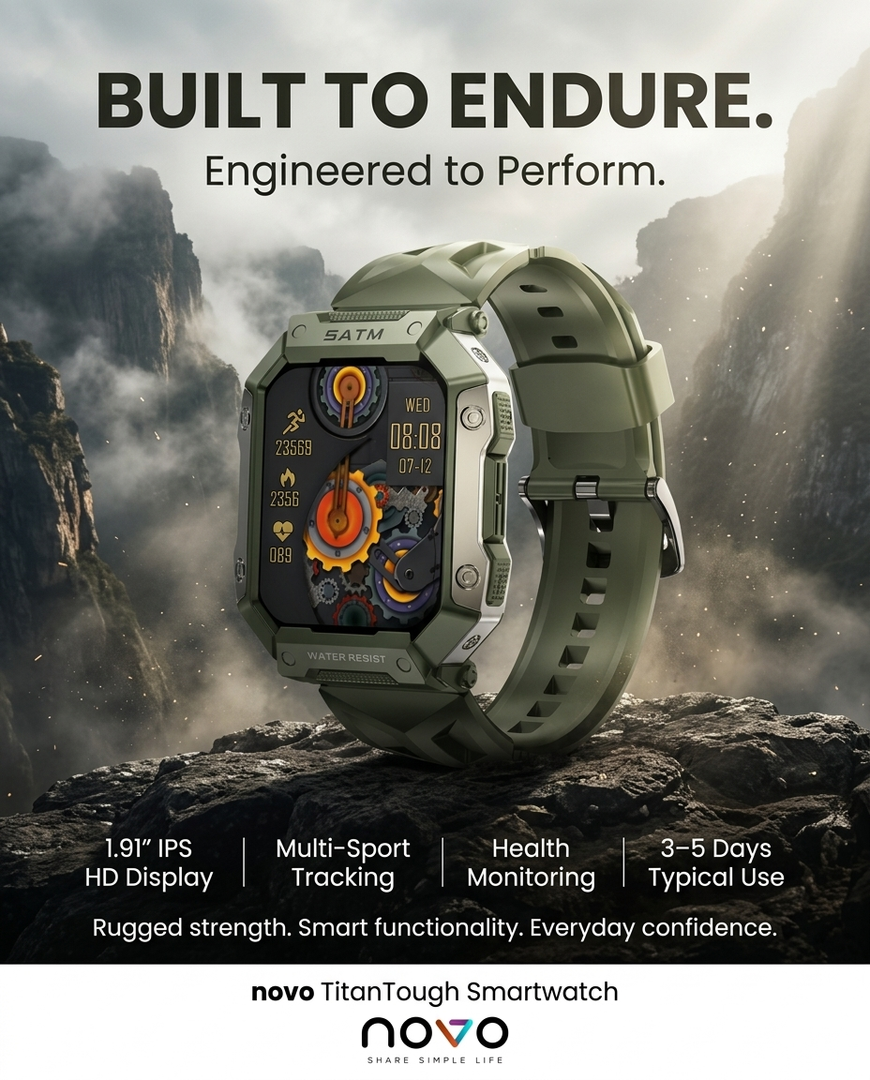 novo TitanTough Smartwatch