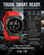 Load image into Gallery viewer, novo Titan Smartwatch