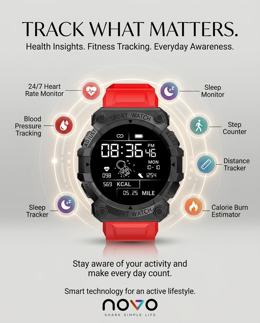 novo Titan Smartwatch