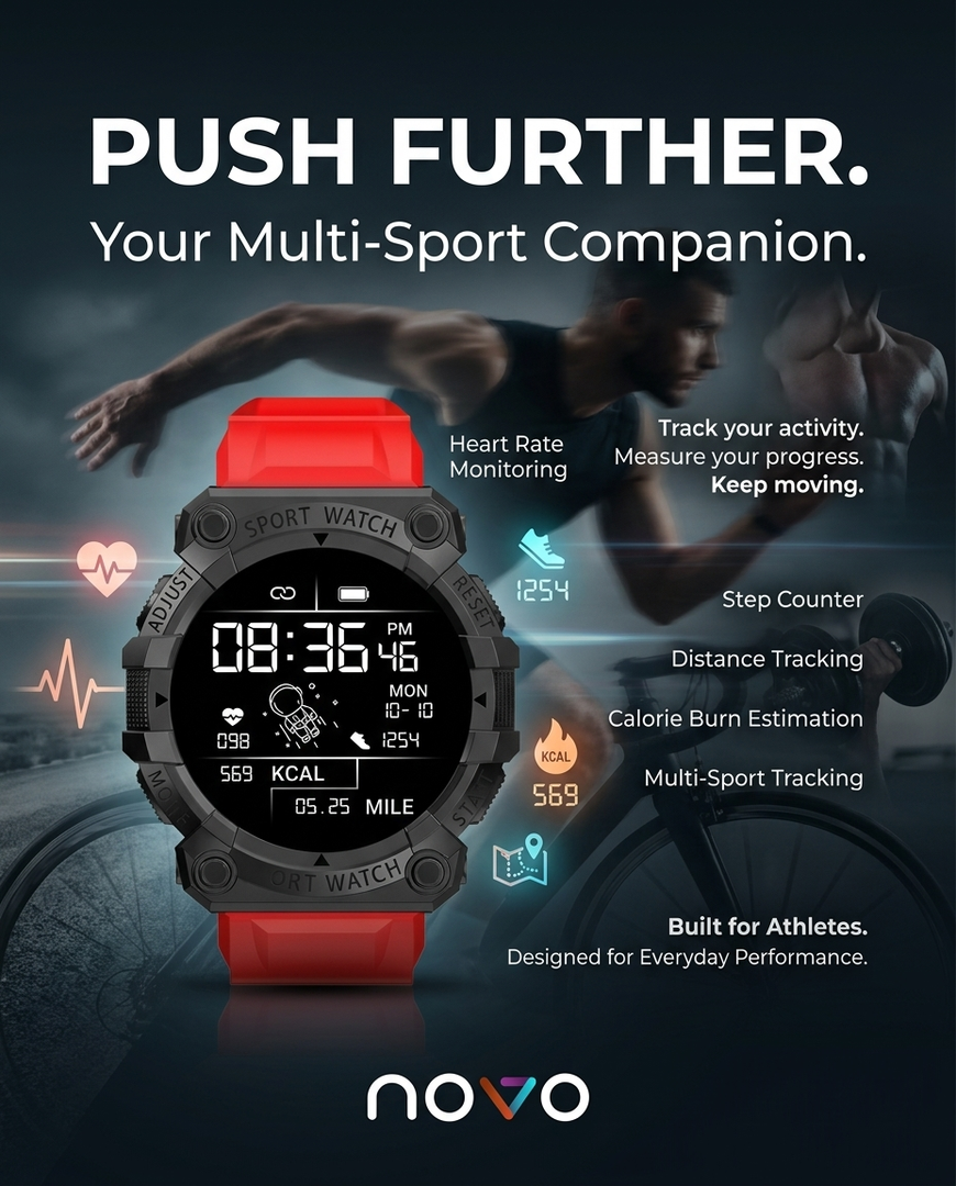 novo Titan Smartwatch