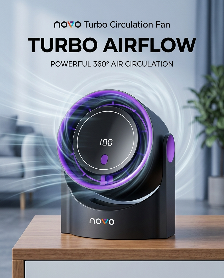 novo Turbo Circulation Fan
