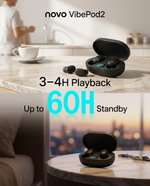 Load image into Gallery viewer, novo VibePod2 True Wireless Earbuds