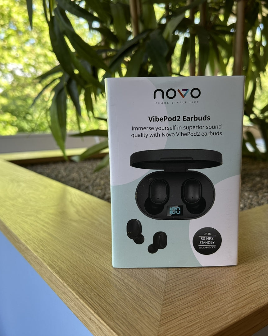 novo VibePod2 True Wireless Earbuds