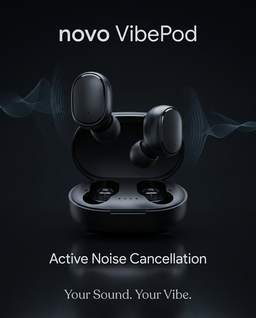 novo VibePod True Wireless Earbuds