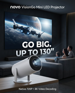 Load image into Gallery viewer, novo VisionGo Mini LED Projector