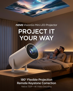 Load image into Gallery viewer, novo VisionGo Mini LED Projector