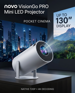 Load image into Gallery viewer, novo VisionGo PRO Mini LED Projector (Wi-Fi)