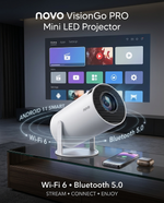 Load image into Gallery viewer, novo VisionGo PRO Mini LED Projector (Wi-Fi)