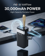 Load image into Gallery viewer, novo VoltFlow 30000mAh 15W Power Bank