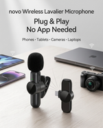 Load image into Gallery viewer, novo Wireless Lavalier Microphone