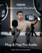Load image into Gallery viewer, novo Wireless Lavalier Microphone