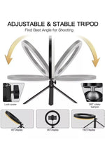 Load image into Gallery viewer, LED Ring Light With Tripod Stand