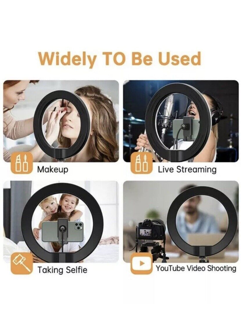 LED Ring Light With Tripod Stand