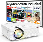 Load image into Gallery viewer, QKK AK-81 6000 Lumens Mini Projector
